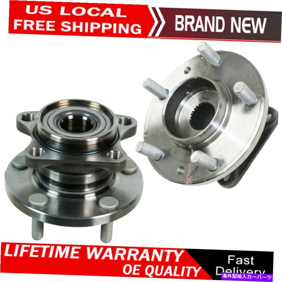 Wheel Hub Bearing 2007-2014 2015 Mazda CX -9 AWD 512449の2x後輪ハブベアリングアセンブリ 2X Rear Wheel Hub Bearing Assembly For 2007 -2014 2015 Mazda CX-9 AWD 512449【並行輸入品】