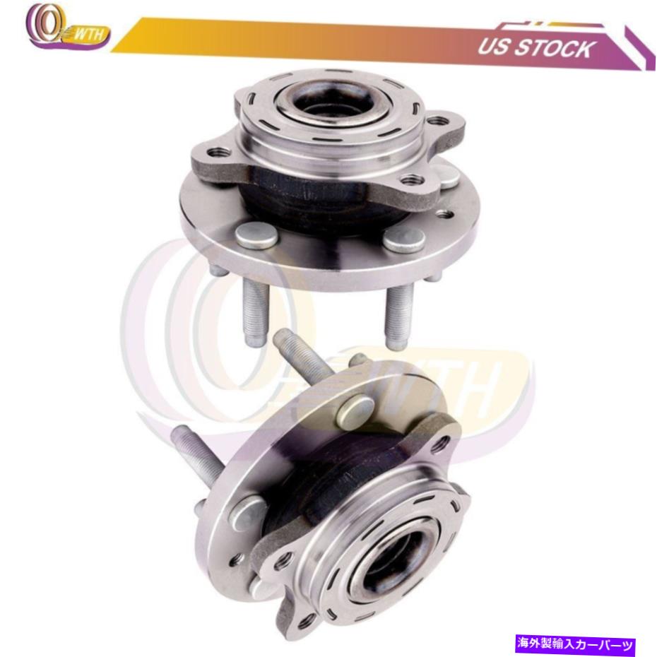 Wheel Hub Bearing Ford 500 500 Taurus Mercuryの2つの前輪ハブとベアリングのペア Pair of 2 Front Wheel Hub & Bearing For Ford 500 Five Hundred Taurus Mercury【並行輸入品】