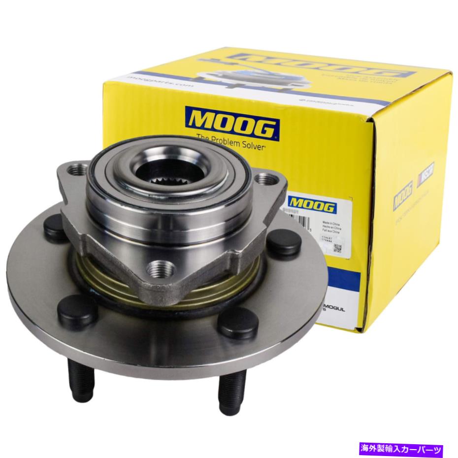 Wheel Hub Bearing MOOG-515072 2002年から2008年のフロントホイールベアリング＆ハブダッジラム1500 2輪ABS Moog-515072 Front Wheel Bearing & Hub For 2002 - 2008 Dodge Ram 1500 2-Wheel ABS【並行輸入品】