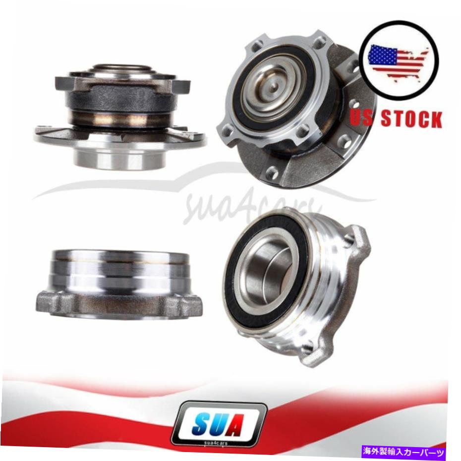 Wheel Hub Bearing 4ホイールハグベアリングアセンブリはBMW 525i 530i 01-03 540i 97-03 528iフロントリア 4 Wheel Hug Bearing Assembly Fits Bmw 525I 530I 01-03 540I 97-03 528I Front Rear【並行輸入品】