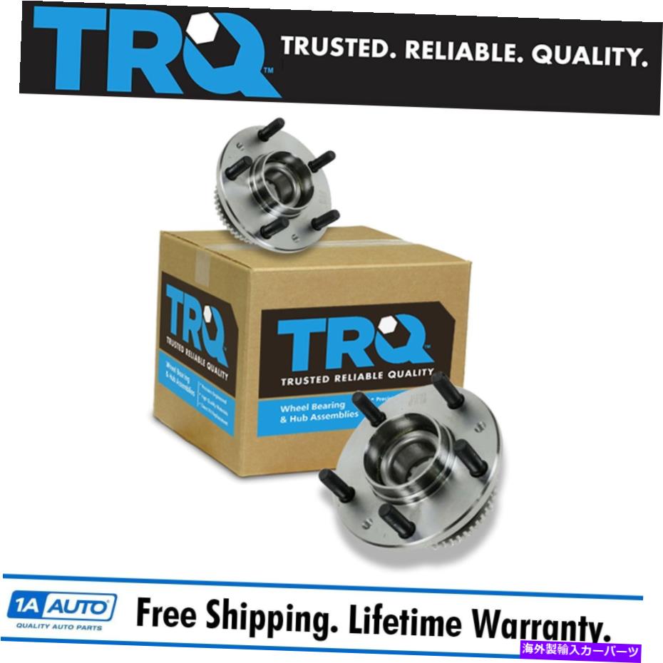 Wheel Hub Bearing Ford Fusion Milan Mkz Zephyr Mazda 6 absのためのTRQホイールベアリング＆ハブリアペア TRQ Wheel Bearing & Hub Rear Pair for Ford Fusion Milan MKZ Zephyr Mazda 6 ABS【並行輸入品】