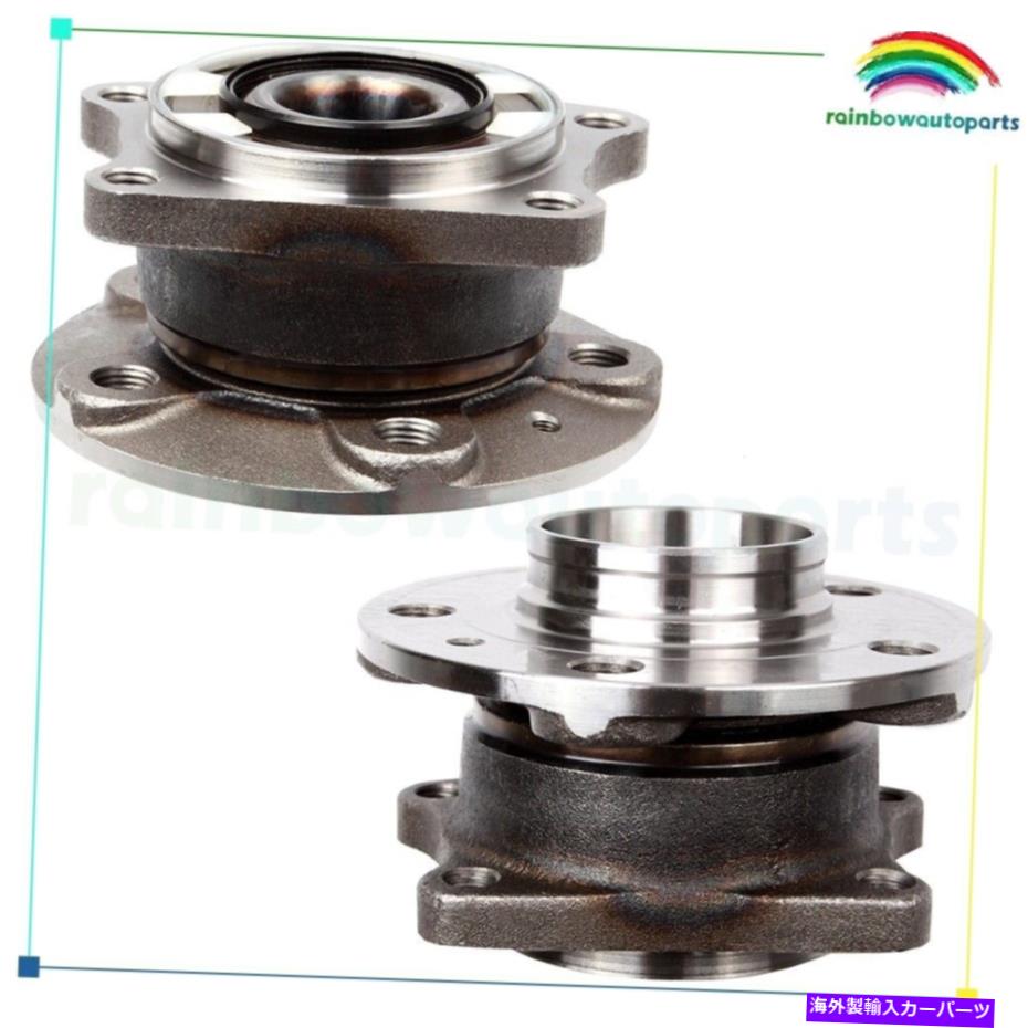 Wheel Hub Bearing 02-09のABS w/abs w/abs w/bolvo s60 s80 v70 xc70 -awdの2x後輪ハブベアリングアセンブリ 2X Rear Wheel Hub Bearing Assembly w/ABS For 02-09 Volvo S60 S80 V70 Xc70 - AWD【並行輸入品】