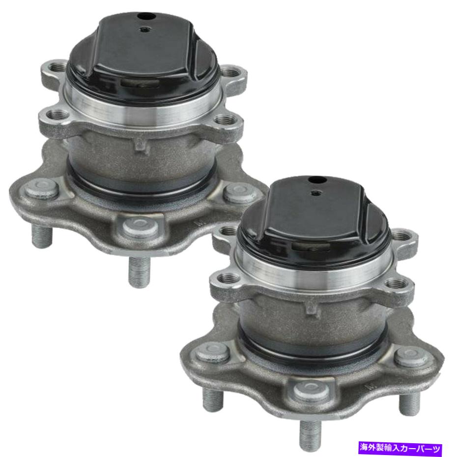 Wheel Hub Bearing 2PCS日産ローグ用のリアホイールベアリングハブ14 15 16 -Qashqai 17- B2J 2Pcs REAR Wheel Bearing Hub for Nissan Rogue 14 15 16 - QASHQAI 17- B2J【並行輸入品】