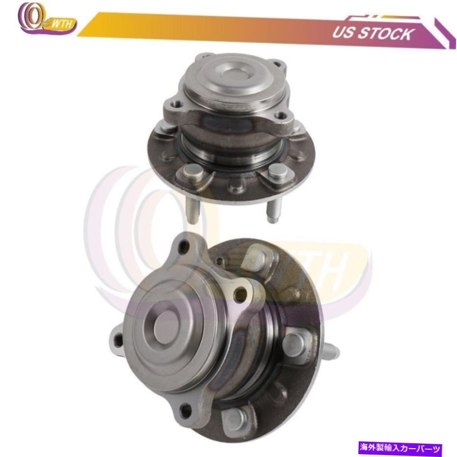 Wheel Hub Bearing 2つの後輪ハブベアリングとアセンブリのペアシボレーボルトビュイックベラノ Pair of 2 Rear Wheel Hub Bearings And Assembly Fits Chevrolet Volt Buick Verano【並行輸入品】 43,544円