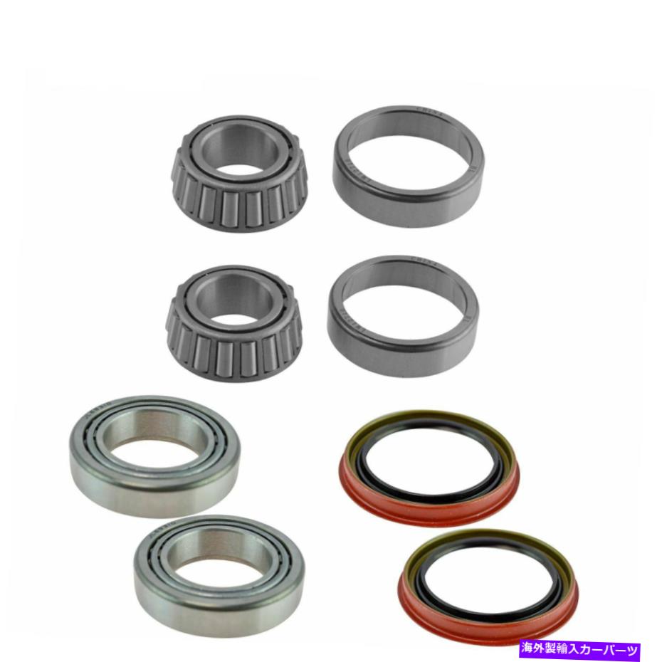Wheel Hub Bearing Ford F150 2WD用のシールペアLH＆RHサイドW/シールペア付きフロントインナーアンドアウターホイールベアリング Front Inner & Outer Wheel Bearing w/ Seal Pair LH & RH Sides for Ford F150 2WD【並行輸入品】