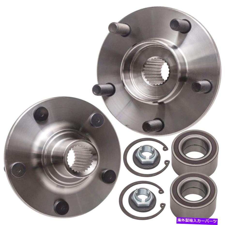 Wheel Hub Bearing 2010-13フォードトランジットコネクトG9のフロント左右ホイールベアリングハブアセンブリ Front Left Right Wheel Bearing Hub Assembly for 2010-13 Ford Transit Connect G9【並行輸入品】