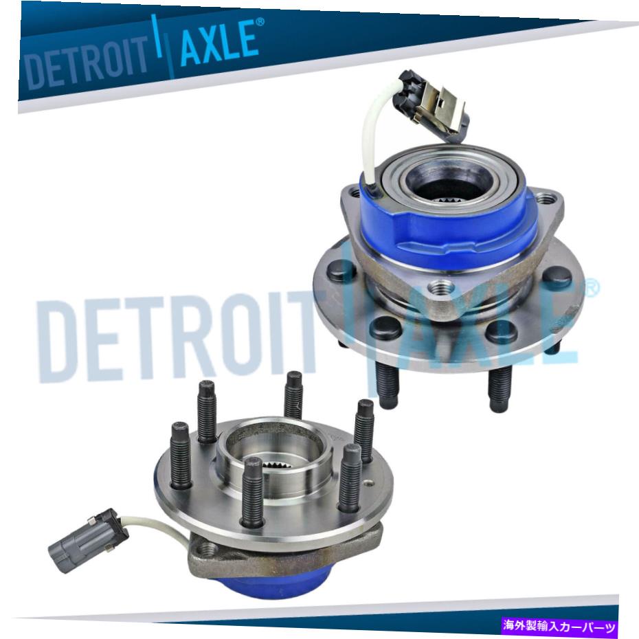 Wheel Hub Bearing 6ラグペア2リアホイールベアリング＆ハブ2004 2005 2006 2007 Cadillac CTS-V 6 LUG Pair 2 Rear Wheel Bearing & Hub Set for 2004 2005 2006 2007 Cadillac CTS-V【並行輸入品】