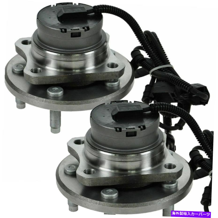 Wheel Hub Bearing Mercury Marauder 5 Bolt A6のための2xフロント左＆右の新しいホイールベアリングハブアセンブリ 2x Front Left & Right New Wheel Bearing Hub assy For Mercury Marauder 5 Bolt a6【並行輸入品】