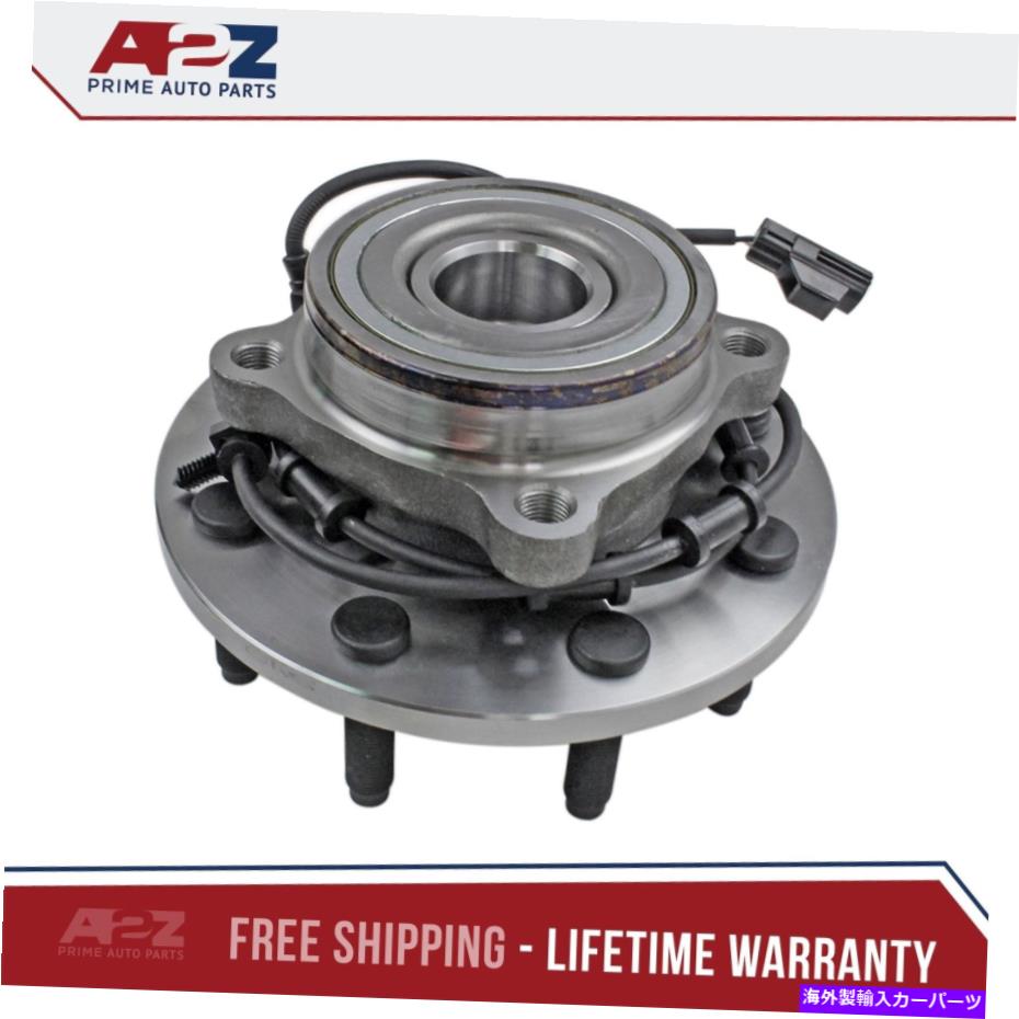 Wheel Hub Bearing Dodge RAM 2500 RAM 3500 4WD 2003-2005用のフロントホイールベアリングとハブアセンブリ Front Wheel Bearing and Hub Assembly for Dodge Ram 2500 Ram 3500 4WD 2003-2005【並行輸入品】