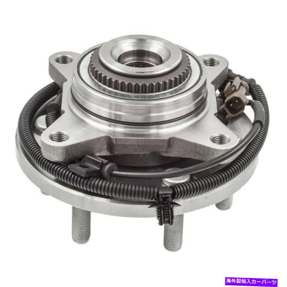 Wheel Hub Bearing 2015年2016年2017年フォードF-150 4WD w/ abs t1の6ラグの前輪ハブとベアリング 6-Lugs Front Wheel Hub and Bearing For 2015 2016 2017 Ford F-150 4WD w/ ABS T1【並行輸入品】