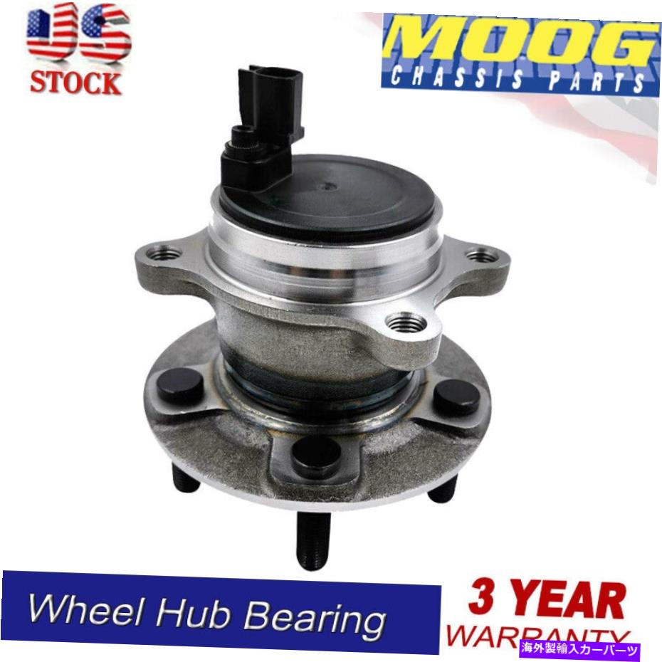 Wheel Hub Bearing フォードフォーカス2012 2013 2014 2016 2017 2018のムーグ後輪ベアリングハブ MOOG Rear Wheel Bearing Hub For Ford Focus 2012 2013 2014 2015 2016 2017 2018【並行輸入品】