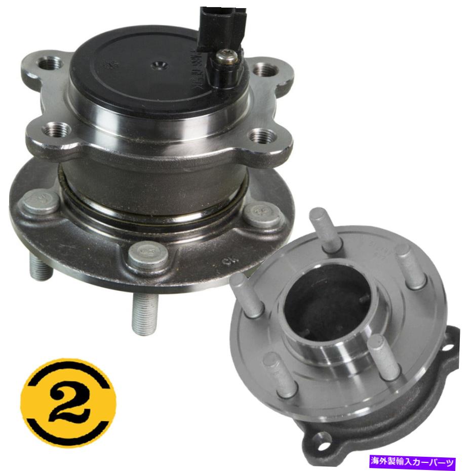 Wheel Hub Bearing FWD後輪ベアリング13-18フォードCマックスエスケープリンカーンMKC G6用ハブペア FWD Rear Wheel Bearings Hub Pair for 13-18 Ford C-Max Escape Lincoln MKC G6【並行輸入品】