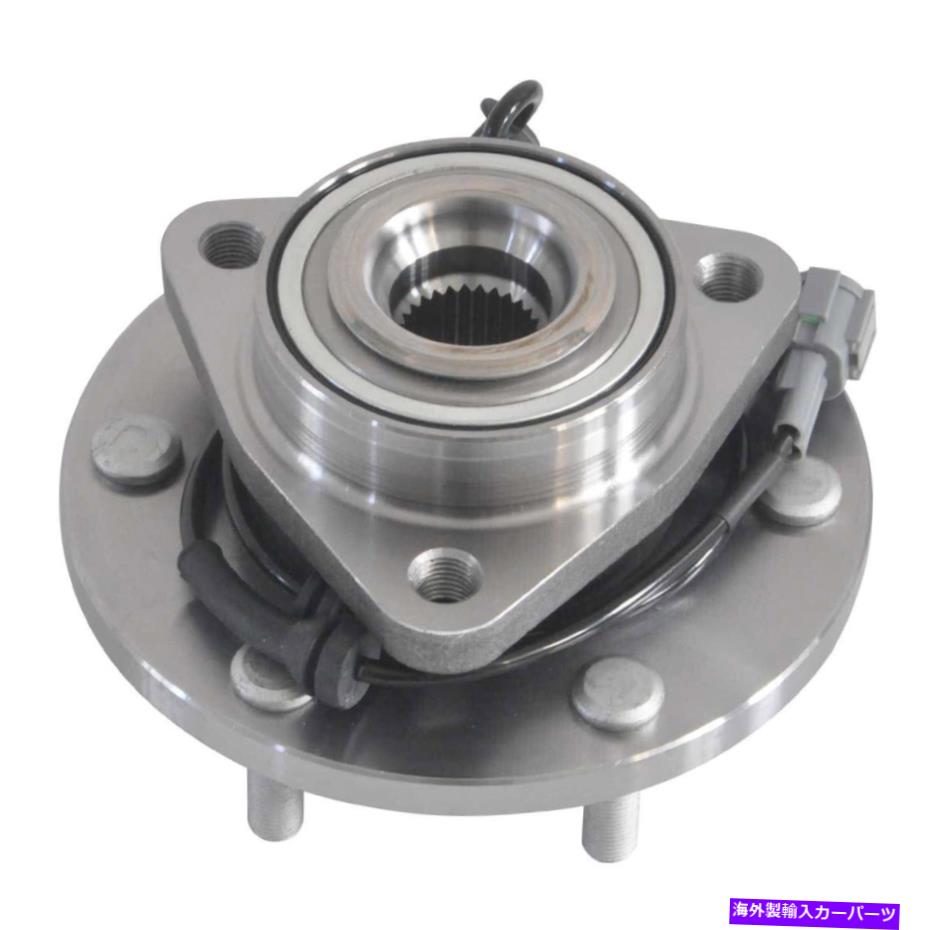 Wheel Hub Bearing インフィニティQX56/日産アルマダパスファインダーの1x前輪ハブとベアリングアセンブリ 1x Front Wheel Hub & Bearing Assembly For Infiniti QX56/Nissan Armada Pathfinder【並行輸入品】