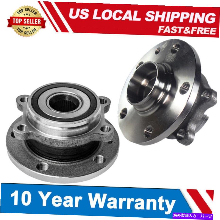 Wheel Hub Bearing VW Jetta Passat Tiguan Beetle CC E5用の前輪ベアリングハブアセンブリセット Front Wheel Bearing Hub Assembly Set For VW Jetta Passat Tiguan Beetle CC E5【並行輸入品】