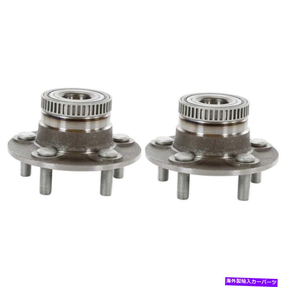 Wheel Hub Bearing 2000-2004 2005 Dodge Neon 2001-2010 PT Cruiser後輪ハブベアリングペア For 2000-2004 2005 Dodge Neon 2001-2010 PT Cruiser Rear Wheel Hub Bearing Pair【並行輸入品】