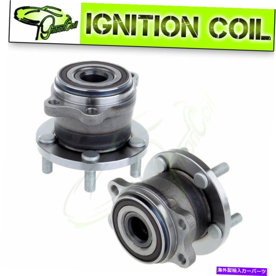 Wheel Hub Bearing 2 PCSホイールベアリングハブリア右または左フィットスバルレガシーアウトバック2005-2009 2 Pcs Wheel bearings hub Rear Right or Left Fits Subaru Legacy Outback 2005-2009【並行輸入品】