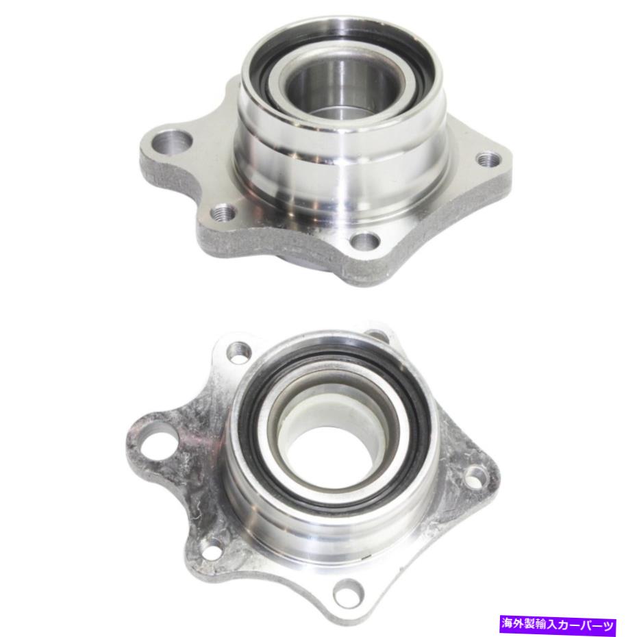 Wheel Hub Bearing 03-11ホンダのために左/右後部の後輪ハブベアリングペア Rear Wheel Hub Bearing Pair Set Left/Right for 03-11 Honda【並行輸入品】