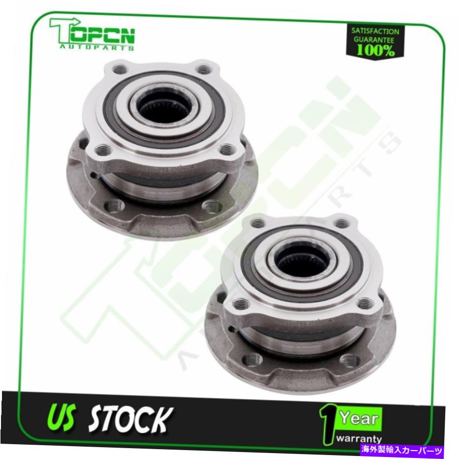 Wheel Hub Bearing BMW x5 x5 xdrive30i 35i 48i x6ベース3.0l（2）フロントウィーハブとベアリングにはabsがあります For Bmw X5 Xdrive30I 35I 48I X6 Base 3.0L (2) Front Whee Hub And Bearing Has ABS【並行輸入品】