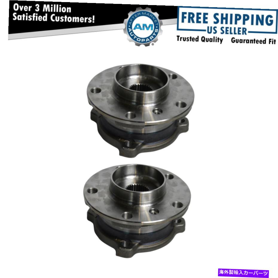 Wheel Hub Bearing BMW X5 X6 AWD用のホイールベアリング＆ハブアセンブリフロントドライバーの乗客ペア Wheel Bearing & Hub Assembly Front Driver Passenger Pair for BMW X5 X6 AWD【並行輸入品】 68,640円