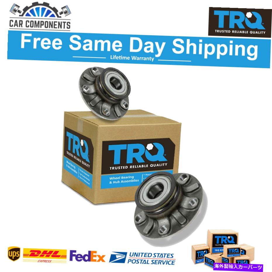Wheel Hub Bearing TRQ新しい後輪ハブ＆ベアリングLH＆RHセット2006-2018 Audi A3 VW Jetta TRQ New Rear Wheel Hub & Bearing LH & RH Set For 2006-2018 Audi A3 VW Jetta【並行輸入品】