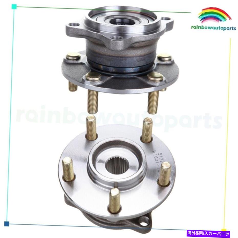 Wheel Hub Bearing 2004-2011の2x AWD後輪ベアリング＆ハブMitsubishi Endeavor 2X AWD Rear Wheel Bearing & Hub for 2004-2011 Mitsubishi Endeavor【並行輸入品】