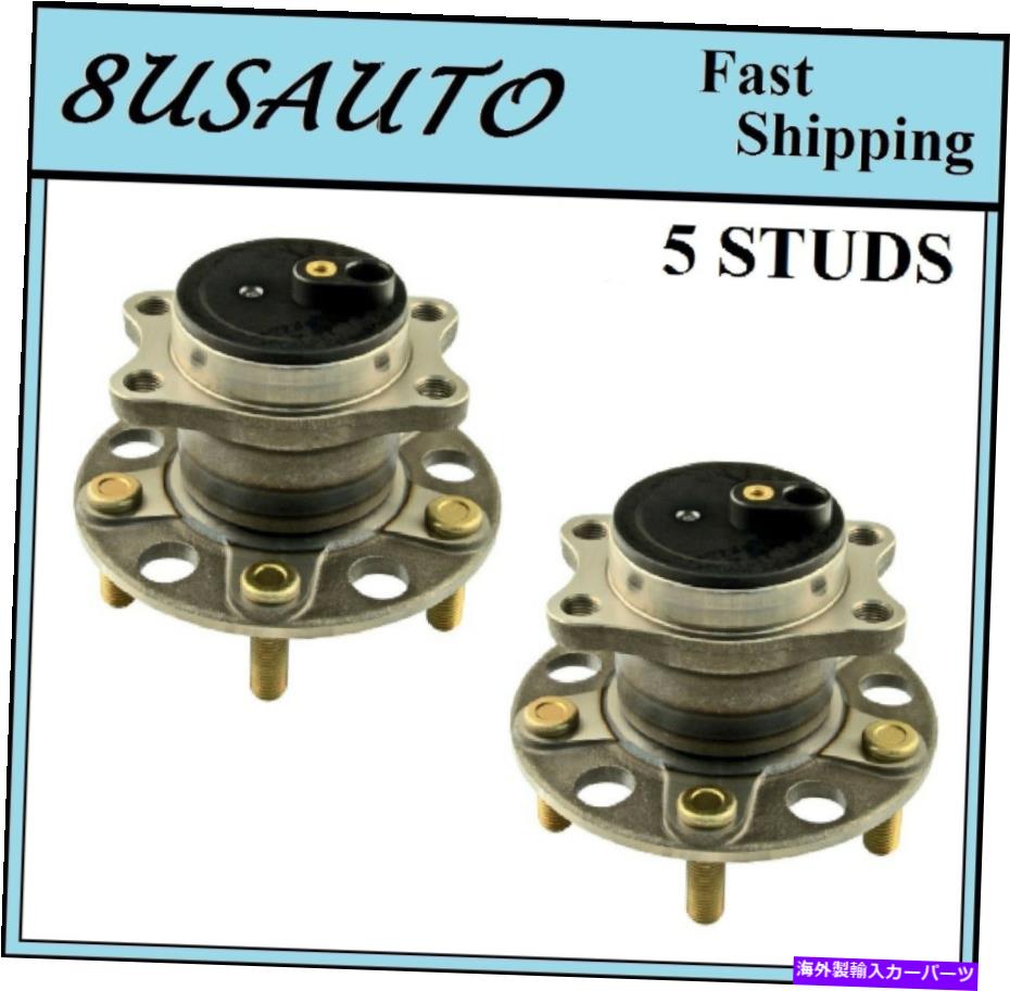 Wheel Hub Bearing 後輪ハブベアリングアセンブリフィットクライスラーセブリング4-W/ABS;ディスク07-10（ペア） Rear Wheel Hub Bearing Assembly Fit CHRYSLER SEBRING 4-W/ABS; DISC 07-10 (PAIR)【並行輸入品】