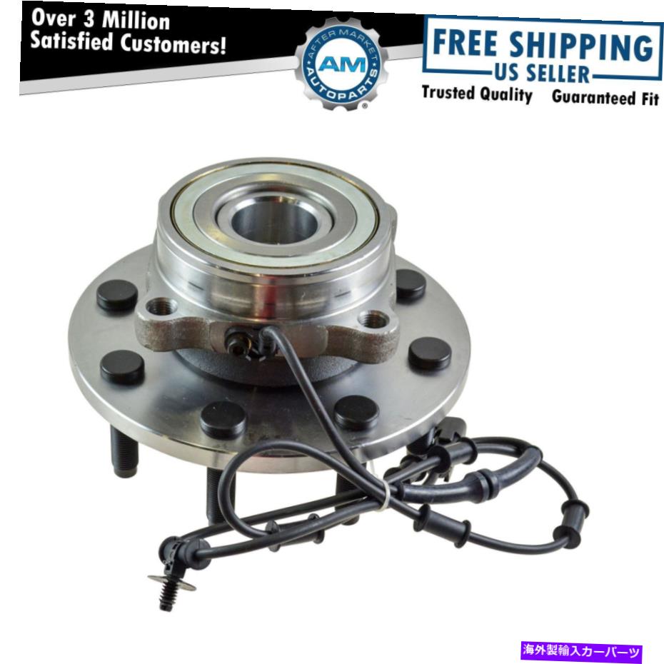 Wheel Hub Bearing フロントホイールベアリングハブアセンブリフィット2006-2008 Dodge Ram 2500 3500 4x4 8ラグ Front Wheel Bearing Hub Assembly Fits 2006 - 2008 Dodge Ram 2500 3500 4x4 8 lug【並行輸入品】