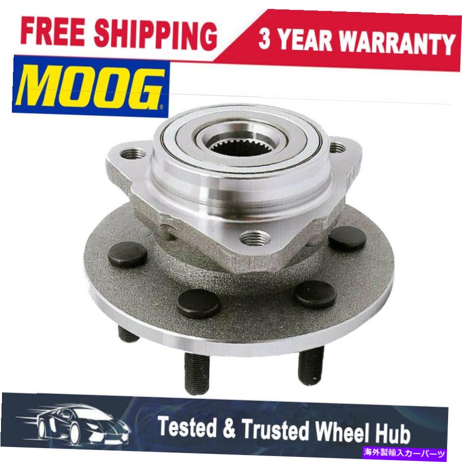 Wheel Hub Bearing 4WD MOOGフロントホイールベアリング＆ハブ1998-2003ダッジデュランゴダコタ6ラグ 4WD MOOG Front Wheel Bearing & Hub for 1998-2003 Dodge Durango Dakota 6Lugs【並行輸入品】