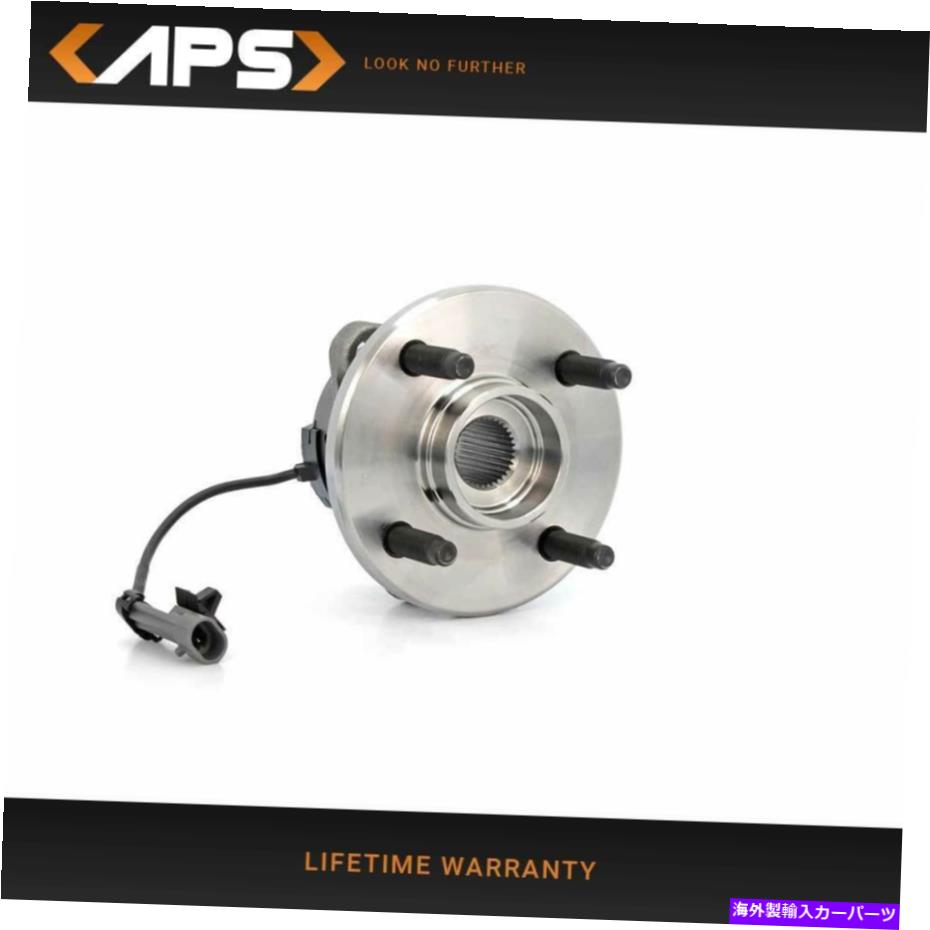 Wheel Hub Bearing コバルトポンティアックG5追跡＆イオン4ラグ用のフロントホイールベアリングとハブアセンブリ Front Wheel Bearing & Hub Assembly For Cobalt Pontiac G5 Pursuit & Ion 4 Lug【並行輸入品】