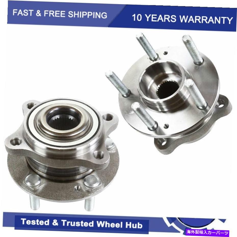Wheel Hub Bearing 2007年から2012年のkiaソレントヒュンダイサンタフェのAWDフロントホイールベアリングハブ AWD Front or Rear Wheel Bearing Hub for 2007 - 2012 Kia Sorento Hyundai Santa Fe【並行輸入品】