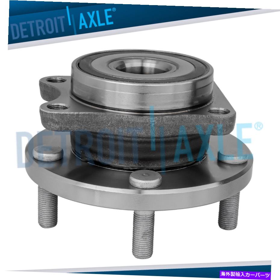 Wheel Hub Bearing スバルインプレッサWRX STI 2.5Lレガシーアウトバック上昇のためのフロントホイールベアリングとハブ Front Wheel Bearing & Hub for Subaru Impreza WRX STI 2.5L Legacy Outback Ascent【並行輸入品】