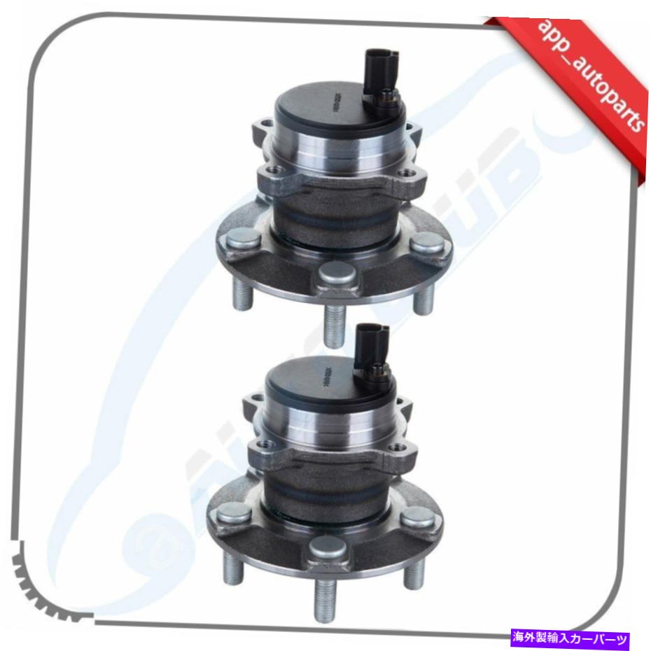 Wheel Hub Bearing 両方（2）フィットボルボS40 2005-2011 C70 06-13の後部ハブベアリングアセンブリ Both (2) Rear Wheel Hub Bearing Assembly For Fit Volvo S40 2005-2011 C70 06-13【並行輸入品】
