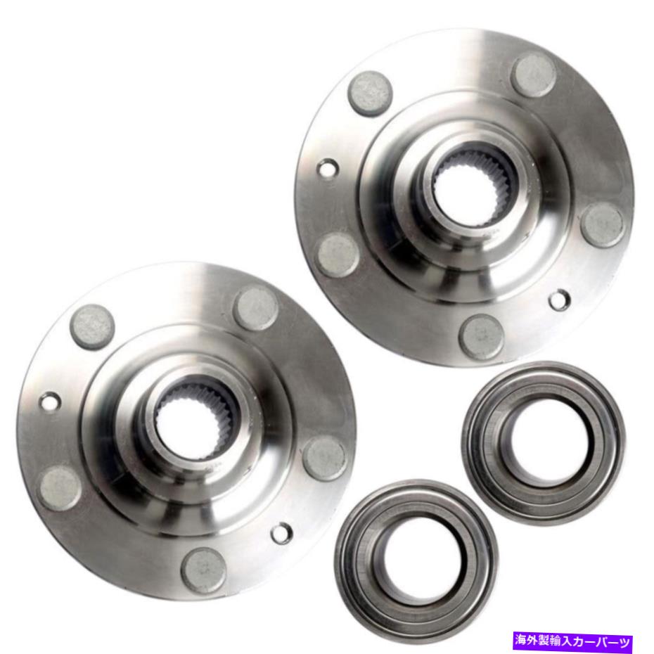 Wheel Hub Bearing Ford Fusion/Lincoln Zephyr/MKZ/Mercury Milan-4Bのためのフロントホイングベアリングペア Front Wheel Hub Bearing Pair For Ford Fusion/Lincoln Zephyr/MKZ/Mercury Milan-4b【並行輸入品】