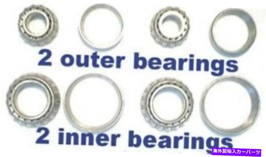 Wheel Hub Bearing Plymouth 1949 1950 1951 1952 1953 1954 -Replace Old！の4つの前輪ベアリング！ 4 Front Wheel Bearings for Plymouth 1949 1950 1951 1952 1953 1954 -Replace old!【並行輸入品】