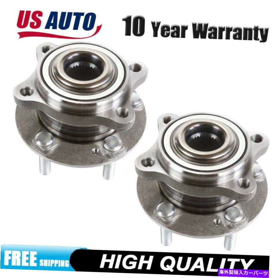 Wheel Hub Bearing 2PC後輪ハブ＆Kia Rondo Sorento Hyundai Santa Fe XL Veracruzのベアリング 2pc Rear Wheel Hub & Bearing for Kia Rondo Sorento Hyundai Santa Fe XL Veracruz【並行輸入品】