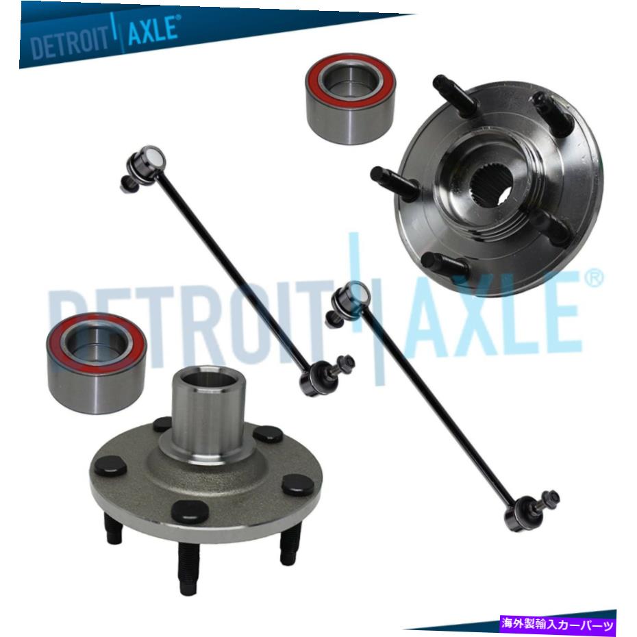 Wheel Hub Bearing 2005年から2011年のトリビュートマリナーの前輪ハブベアリングスウェイバーリンク Front Wheel Hub Bearings Sway Bar Links for 2005 - 2011 Escape Tribute Mariner【並行輸入品】