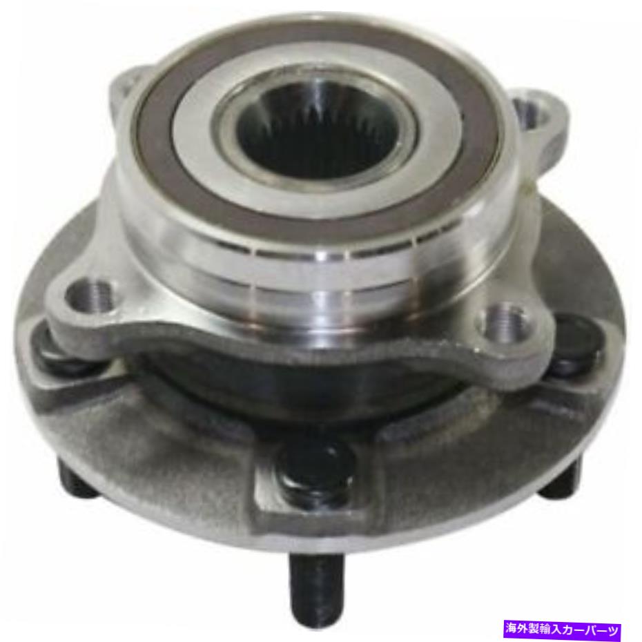Wheel Hub Bearing 2008-2015の前輪ハブ＆ベアリングMitsubishi Lancer AWD W/ ABSエンコーダー Front Wheel Hub & Bearing For 2008-2015 Mitsubishi Lancer AWD w/ ABS Encoder【並行輸入品】