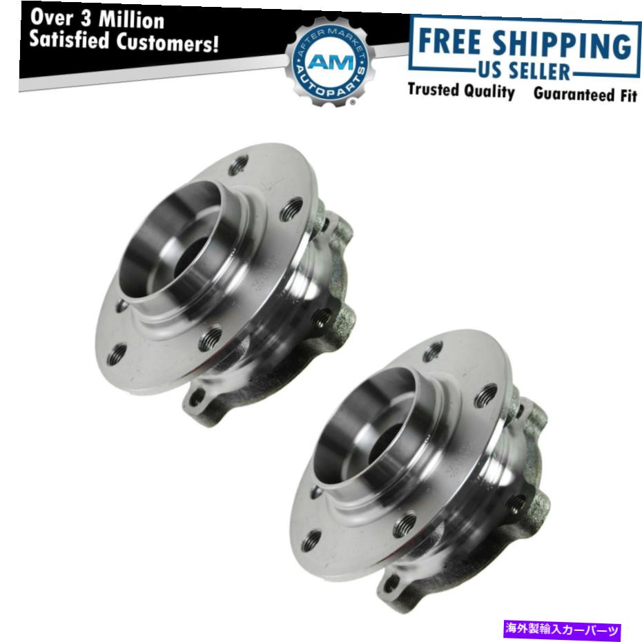Wheel Hub Bearing BMW 740i 745li 750i 750li 760iのホイールベアリングとハブアセンブリフロントペア Wheel Bearing & Hub Assembly Front Pair for BMW 740i 745Li 750i 750Li 760i【並行輸入品】