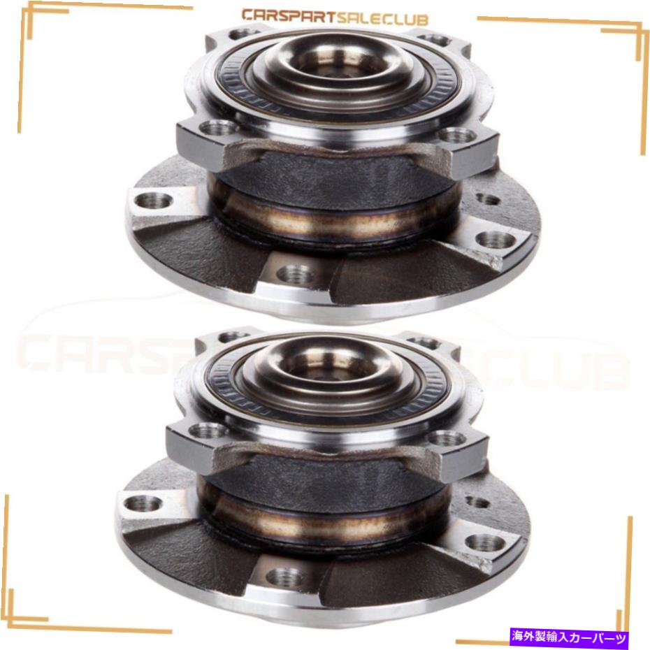 Wheel Hub Bearing BMW 528i 540i Z8 525i 530i 97 2000 2001-03用の2つの前輪ベアリングとハブペア 2 Front Wheel Bearing & Hub Pair For BMW 528i 540i Z8 525i 530i 97 2000 2001-03【並行輸入品】