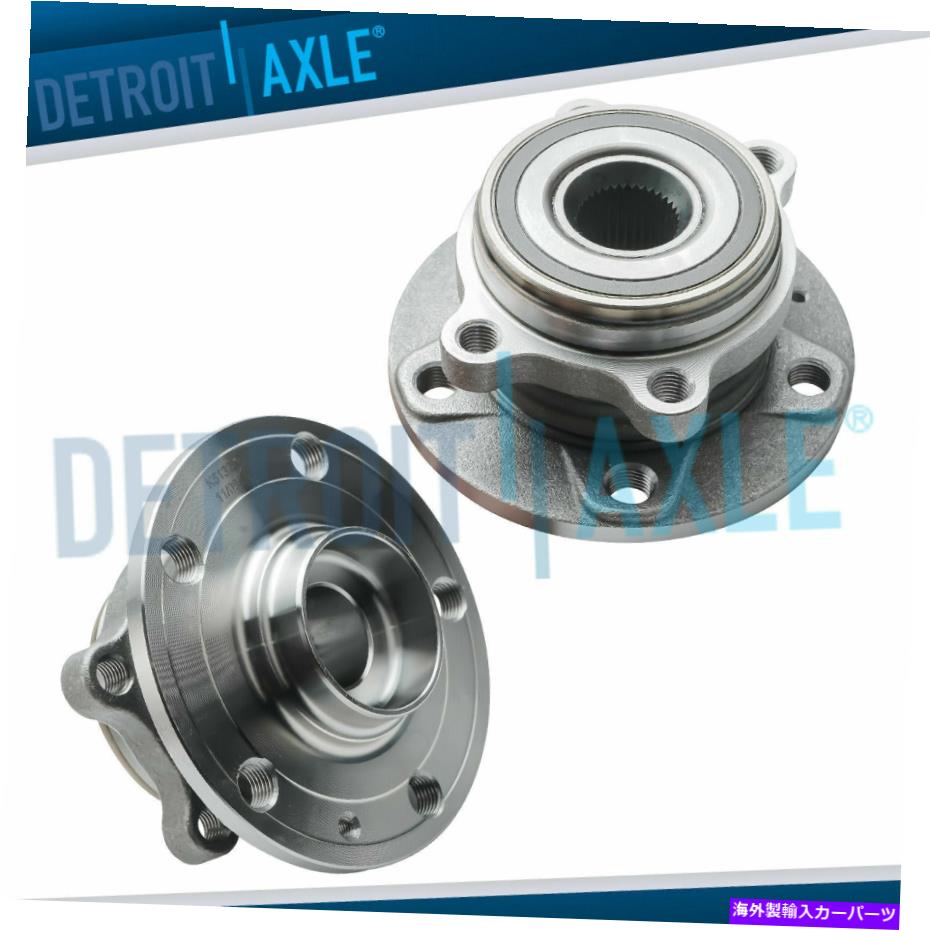 Wheel Hub Bearing ペア（2）アウディTT A3 Q3 Quattro VW Tiguan R32 Golf CC用の後輪ハブベアリング Pair (2) REAR Wheel Hub Bearings for Audi TT A3 Q3 Quattro VW Tiguan R32 Golf CC【並行輸入品】