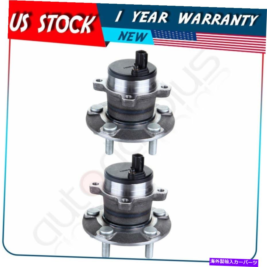 Wheel Hub Bearing 後輪ベアリング＆ハブフィットボルボC70 2006-2013ボルボS40 2005-2011-ペア Rear Wheel Bearings & Hub Fits Volvo C70 2006-2013 Volvo S40 2005-2011 - Pair【並行輸入品】