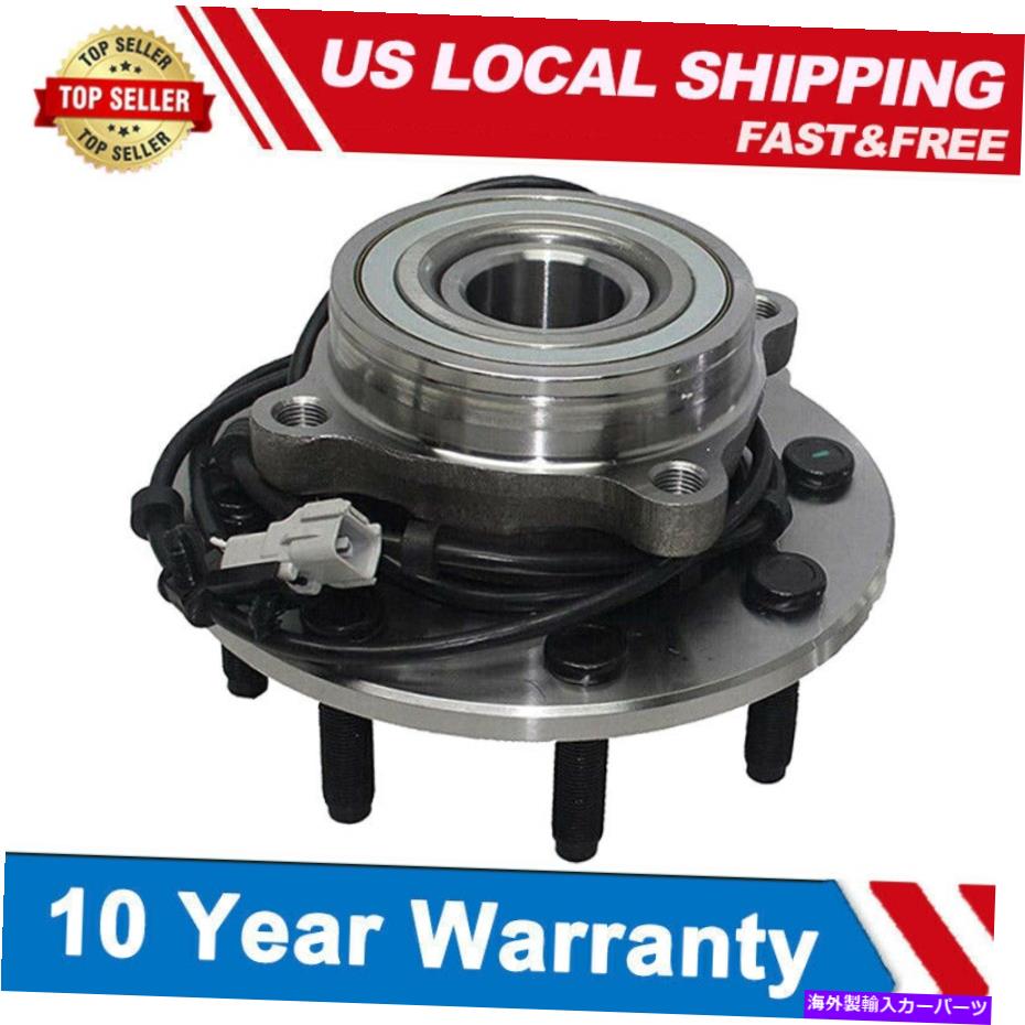 Wheel Hub Bearing 2000-02ダッジRAM 2500 RAM 3500 E5のフロントホイングハブアセンブリ Front Wheel Bearing Hub Assembly for 2000-02 Dodge Ram 2500 Ram 3500 E5【並行輸入品】
