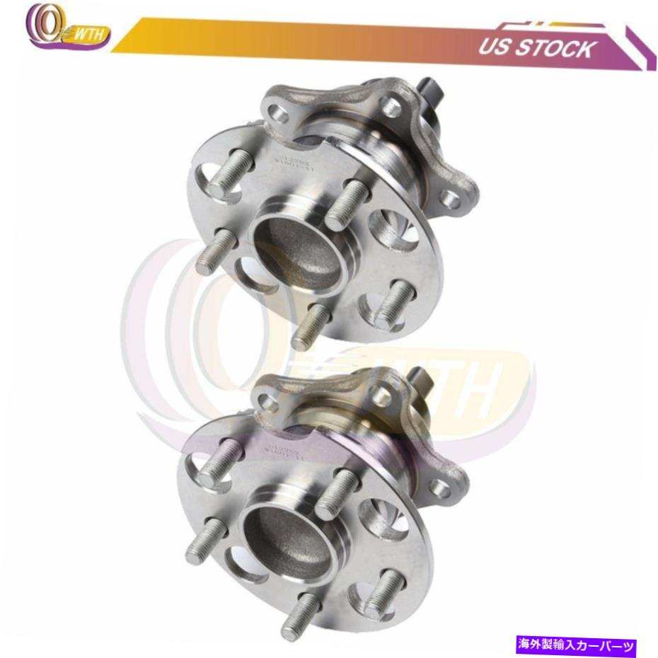 Wheel Hub Bearing トヨタレクサスRX330 RX350 FWDの2つの後輪ハブベアリングアセンブリのペア Pair of 2 Rear Wheel Hub Bearing Assembly For Toyota Lexus RX330 RX350 FWD【並行輸入品】