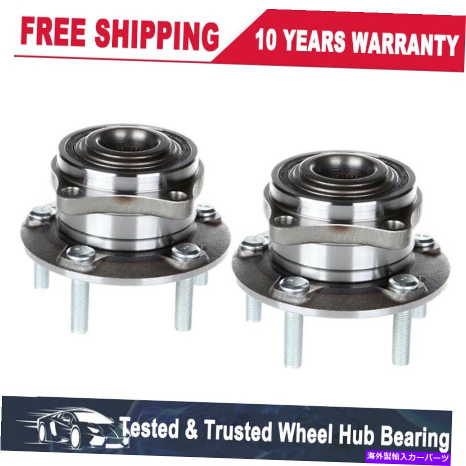 Wheel Hub Bearing 2007年のフロントまたはリアホイールベアリングハブ2008-2012ヒュンダイサンタフェベラクルス Front or Rear Wheel Bearing Hub for 2007 2008 - 2012 Hyundai Santa Fe Veracruz【並行輸入品】
