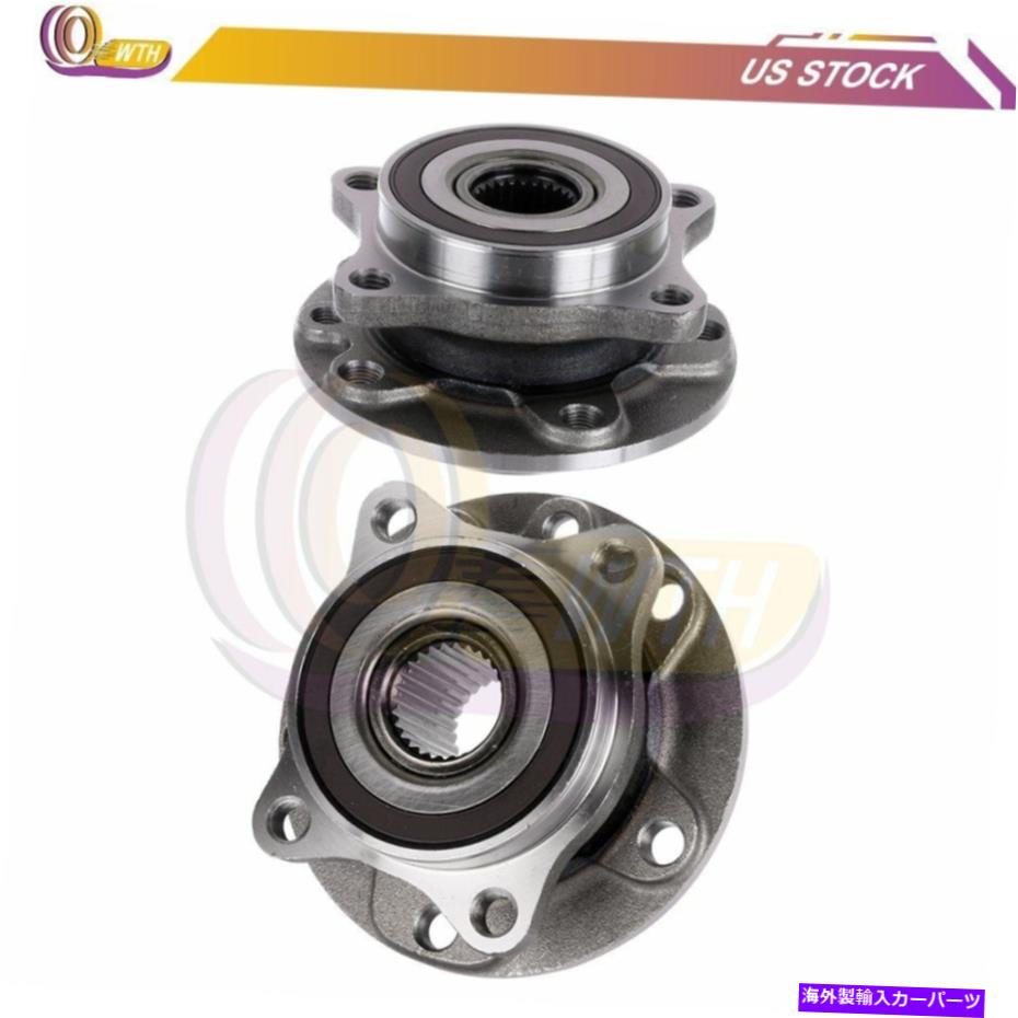 Wheel Hub Bearing ダッジダート2013-2016の2つの前輪ハブとベアリングアセンブリのペアNew Pair of 2 Front Wheel Hub And Bearing Assembly For Dodge Dart 2013-2016 New【並行輸入品】