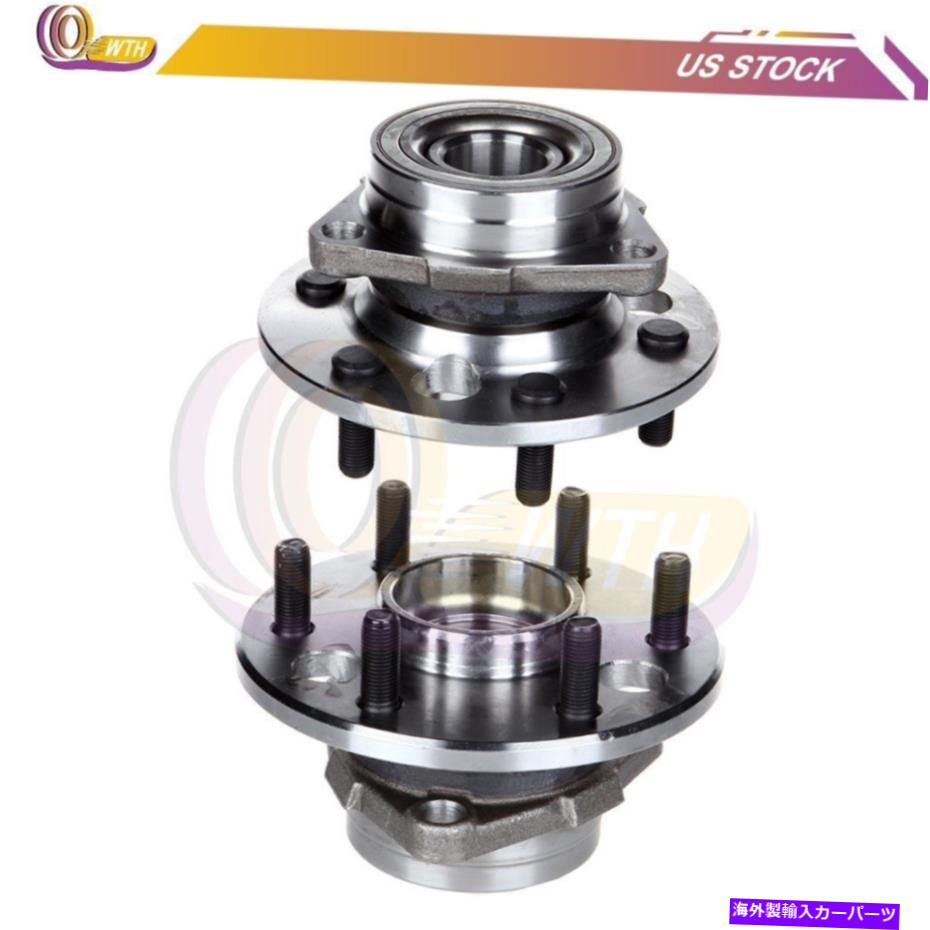 Wheel Hub Bearing 2つの前輪ハブとベアリング4x4 4wd for Chevy GMC郊外タホユーコン Pair of 2 Front Wheel Hub & Bearing 4x4 4WD For Chevy GMC Suburban Tahoe Yukon【並行輸入品】
