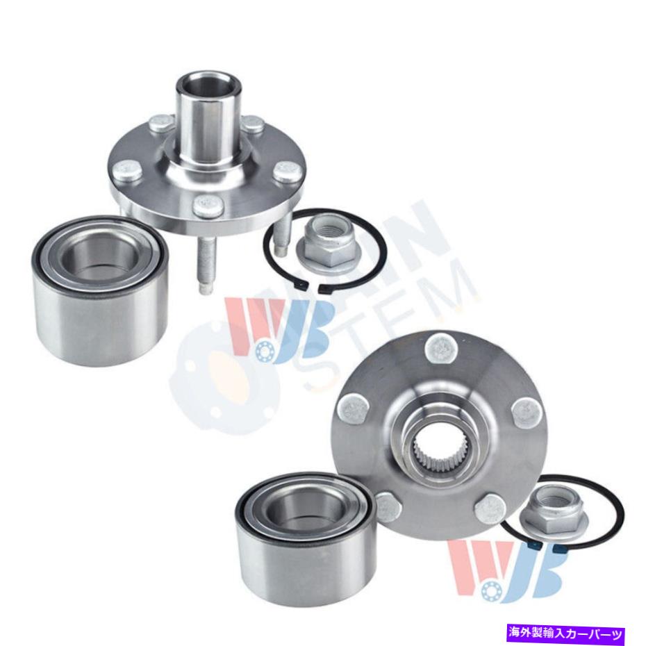 Wheel Hub Bearing フォードエッジリンカーンMKX 07-10の前輪ハブベアリング修理キット Front Wheel Hub Bearing Repair Kit For Ford Edge Lincoln MKX 07-10【並行輸入品】