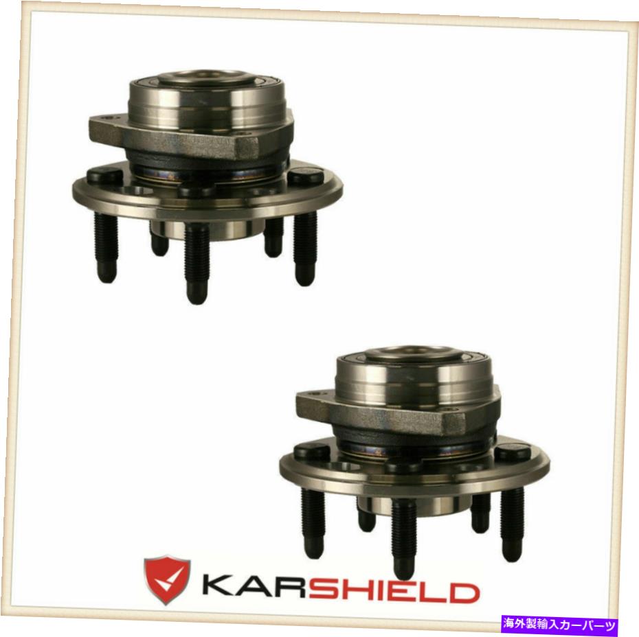 Wheel Hub Bearing 2013-2016 XTS 10-16 equinox 10-16のフロントホイールベアリングハブアセンブリ2PCS Front Wheel Bearing Hub Assembly 2pcs For 2013-2016 XTS 10-16 EQUINOX 10-16【並行輸入品】