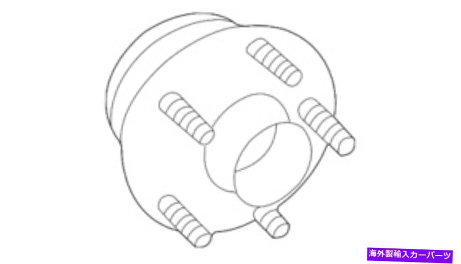 Wheel Hub Bearing 本物のフォードハブアセンブリ4R3Z-11104-AB Genuine Ford Hub Assembly 4R3Z-1104-AB【並行輸入品】