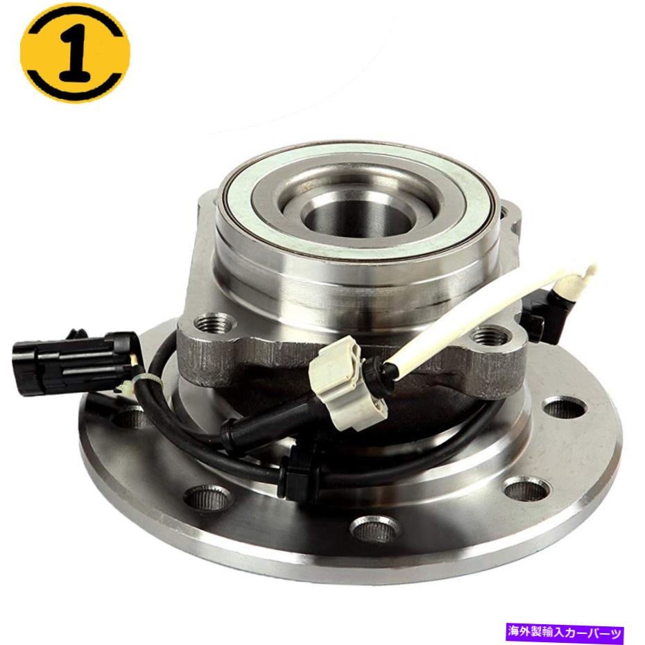 Wheel Hub Bearing シボレーGMC K1500 K2500 K3500 w/abs 8ラグ用のフロントホイールベアリングとハブアセンブリ Front Wheel Bearing & Hub Assembly For Chevy GMC K1500 K2500 K3500 W/ABS 8 Lug【並行輸入品】 44,616円
